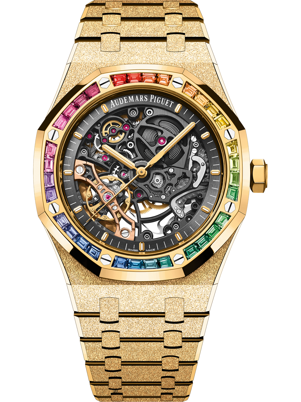 Audemars Piguet Royal Oak Frosted Gold Double Balance Wheel Openworked 41mm 15412BA.YG.1224BA.01-B