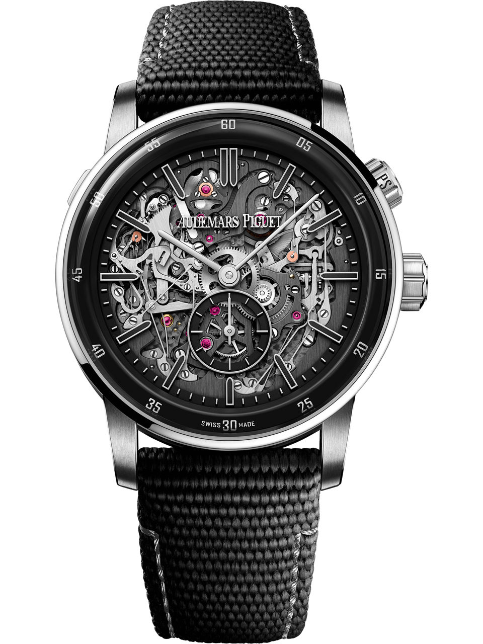 Gros plan sur la boîte de la montre