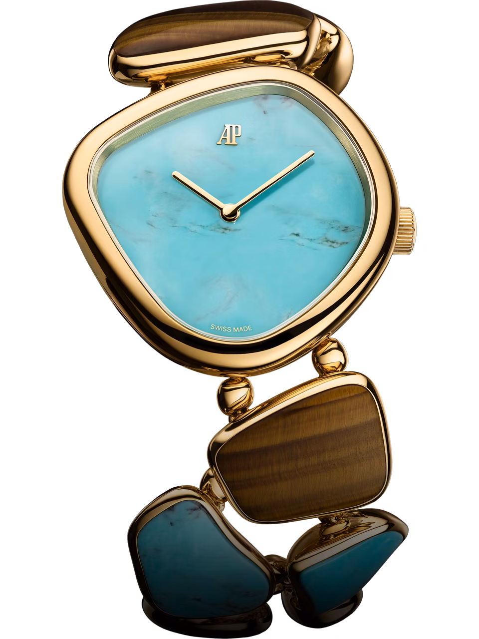 Close up of an Établisseurs watch.